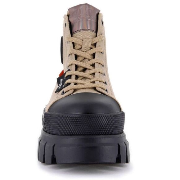 NIB PALLADIUM OLIVE REVOLT HI TX PLATFORM SNEAKERS - 8.5 - Picture 3 of 7